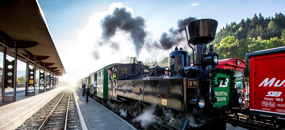 Murtalbahn - Ausflugsziel im Urlaub im Murtal